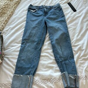 Banana republic slouched jeans